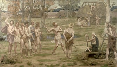 Ludus Pro Patria by Pierre Puvis de Chavannes